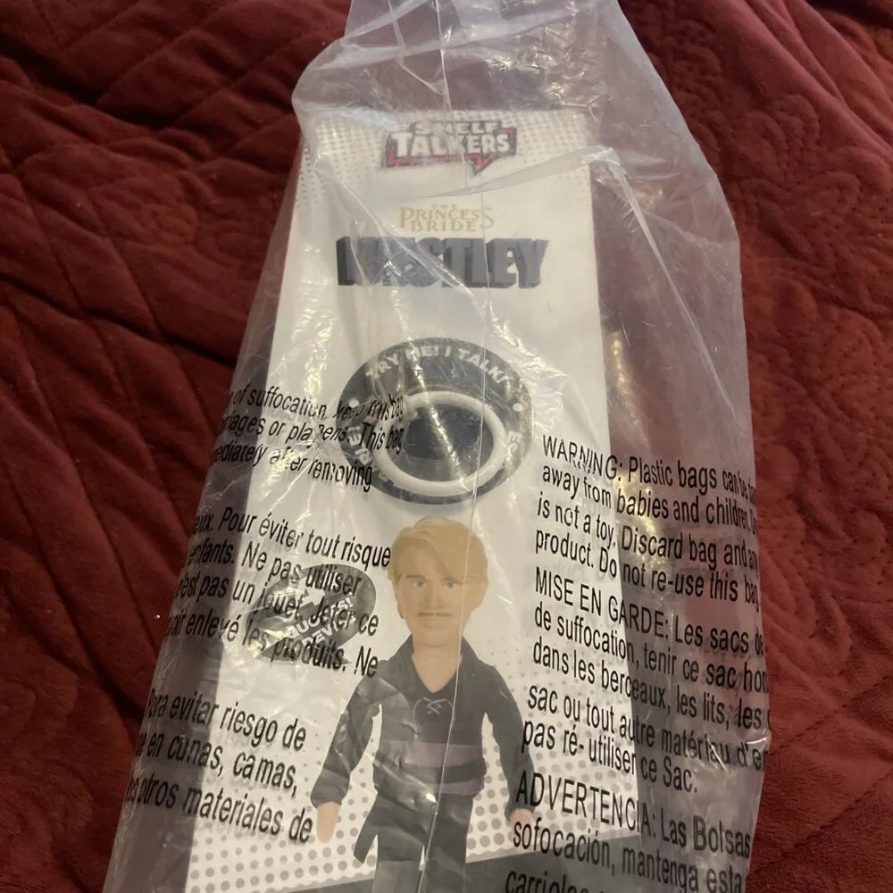 NIB‎ Westley Shelf Talkers Princess Bride Talking Doll Jakks Pacific 14+ Quotes